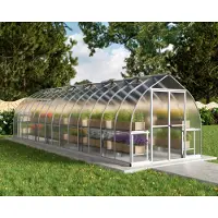 Canopia Gewächshaus Bella 244x844cm Silber