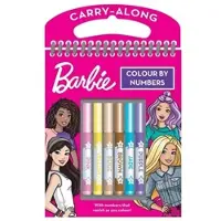 Alligator BARBIE Color By Numbers Set