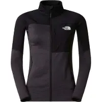 The North Face Jacke Damen Polartec Power Grid Stormgap Jacke Asphalt Grey/TNF Black-S