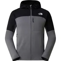 The North Face Mens Polartec Powergrid Stormgap Hoodie smoked pearl/tnf black (RPI) L