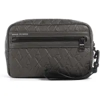 Armani Exchange für Herren. XM001272AF12133U6200 Brauner zeitgenössischer Kulturbeutel (OSFA), Lässig, Polyester