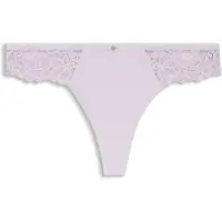 BOSS Slip aus Spitze mit plissiertem Mesh und goldenem Anhänger Grösse M