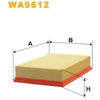 WIX FILTERS Luftfilter WA9612