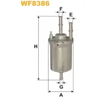 WIX FILTERS Kraftstofffilter WF8386