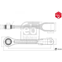 FEBI BILSTEIN Stange/Strebe, Stabilisator 193263