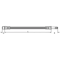 METZGER Bremsschlauch GREENPARTS 4111116