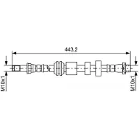 Bosch Bremsschlauch 1 987 481 740