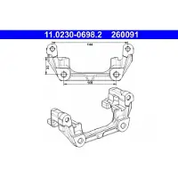 Ate Halter, Bremssattel 11.0230-0698.2