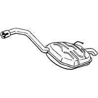 Bosal Endschalldämpfer 154-635