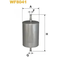 WIX FILTERS Kraftstofffilter WF8041