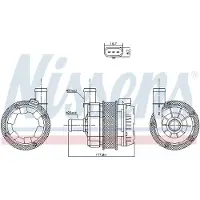 Nissens Wasserpumpe ** FIRST FIT ** 831350