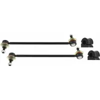 MAPCO 53065 Stabilisatorlager Reparatursatz für FIAT PANDA (169) Vorne Links Vorne Rechts 19,5mm Gummilager