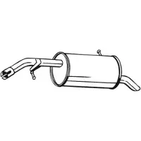 Bosal Endschalldämpfer 190-363