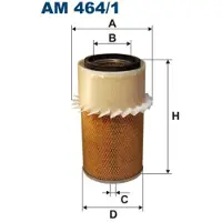 FILTRON AM 464/1 Luftfilter für DAF 45