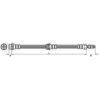 METZGER Bremsschlauch 4110038