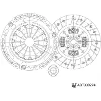 Blue Print Kupplung für Toyota Auris Corolla 1,6