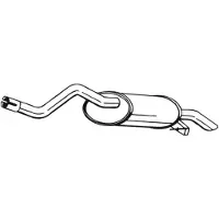 Bosal Endschalldämpfer 200-033