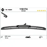 SWF DAS ORIGINAL Scheibenwischer Wischblatt für NISSAN Qashqai II (J11, J11) 400mm