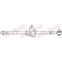 Quick Brake Bremsschlauch [Hersteller-Nr. 58.855X] für Vauxhall, Opel, Chevrolet