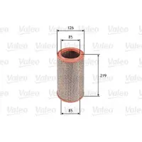 Valeo Luftfilter 585609 für Renault Citroën Peugeot Jeep 18