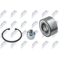 NTY Radlagersatz Vorne Vorne Links Vorne Rechts passend für PEUGEOT 2008 Kombi (CU) 72mm KLP-CT-019