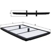Knecht Luftfilter MAHLE LX 5824
