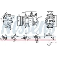 Nissens Klimakompressor 890893