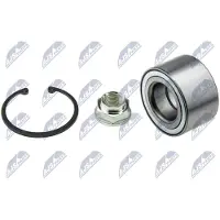NTY Radlagersatz Hinten Links Hinten Rechts für HONDA Jazz II Schrägheck (GD, GE3, GE2) KLT-HD-054
