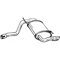 Bosal Endschalldämpfer 200-181