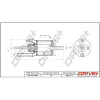 Dr!ve+ Kraftstofffilter [Hersteller-Nr. DP1110.13.0191] für Seat, VW