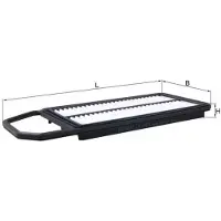 MAHLE ORIGINAL Luftfilter LX 4481