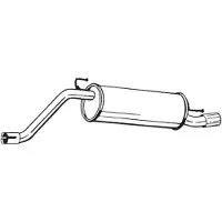 Bosal Endschalldämpfer 148-201