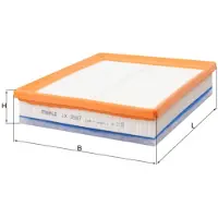 Knecht Luftfilter MAHLE LX 3987