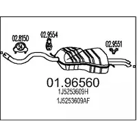 MTS Endschalldämpfer 01.96560
