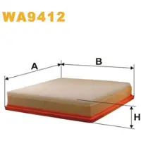 WIX FILTERS Luftfilter WA9412