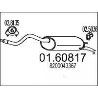 MTS Endschalldämpfer 01.60817