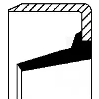 CORTECO Wellendichtring, Radnabe 19036928B