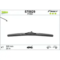 Valeo Wischblatt 500 mm Hybridwischblatt mit Spoiler für u.a. KIA SORENTO