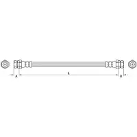 METZGER Bremsschlauch 4111534
