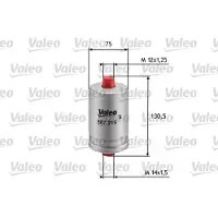 Valeo Kraftstofffilter 587215