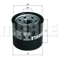 MAHLE ORIGINAL Ölfilter oc574 Anschraubfilter 66mm GewindemaßM20x1.06H für APRILIA CAGIVA SUZUKI KAWASAKI KYMCO