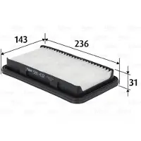 Valeo Luftfilter 585432