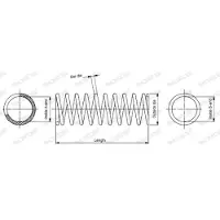 Monroe Fahrwerksfeder SP3954