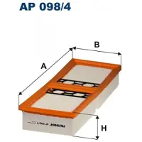 FILTRON Luftfilter AP 098/4