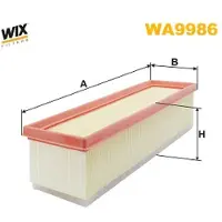 WIX FILTERS Luftfilter WA9986