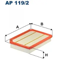 FILTRON Luftfilter AP 119/2