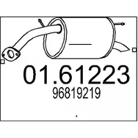 MTS Endschalldämpfer 01.61223