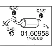 MTS Endschalldämpfer 01.60958