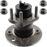 SWAG Radlagersatz Hinten Links Hinten Rechts für OPEL Corsa D Schrägheck (S07) Schrägkugellager 60mm 40 90 2843