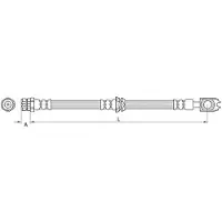 METZGER Bremsschlauch GREENPARTS 4111476